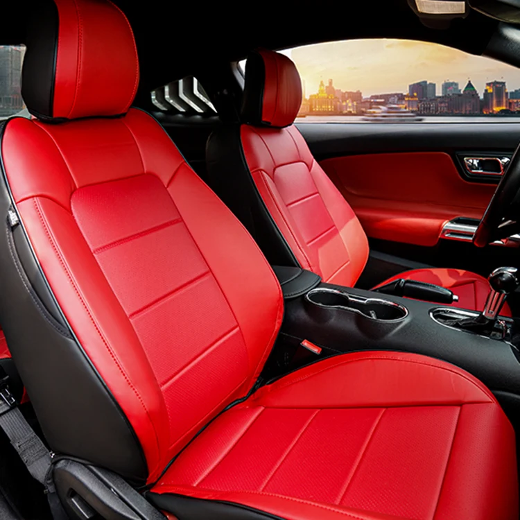 Dopasowany pokrowiec na siedzenia Ford Mustang Coupe z twardym dachem